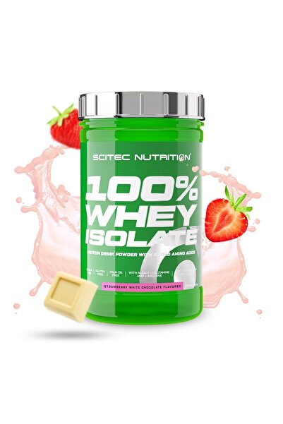 Scitec Nutrition 100% Whey Isolate (700 gr) Strawberry - White Chocolate