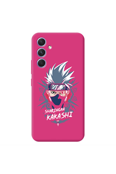 Other Samsung A54 Anime Mangoo Fuchsia Colored Silicone TPU Θήκη
