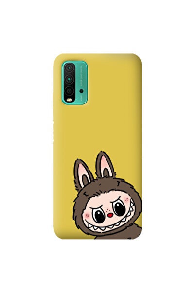 Other Xiaomi Poco M3 Labubu7 Yellow Colored Silicone TPU Θήκη