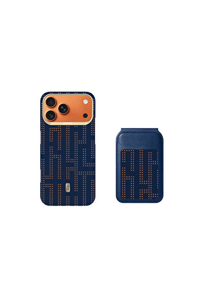 Raptic iPhone 17 Pro Kılıf 2in1 Bundle Kit Aramid Skin Grid Serisi Kartlık ve...