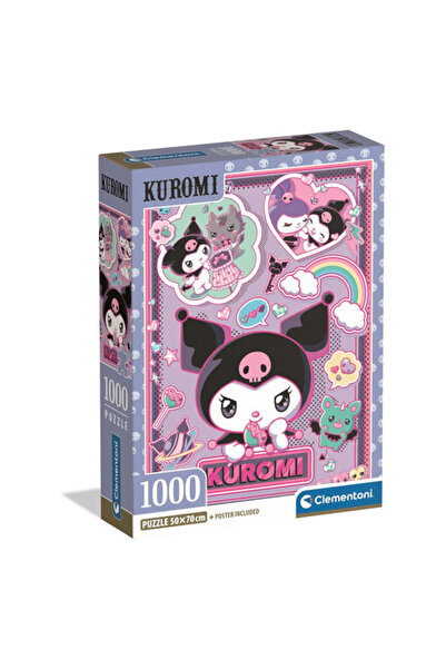 CLEMENTONI Puzzle 1000 piese - Kuromi (37120)