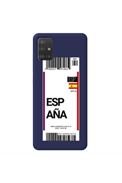 Other Samsung A71 Espana Arrival Dark blue Colored Silicone TPU Θήκη