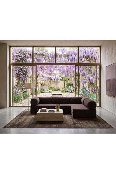 NESTİME Nestime® 300x200 cm Açık Köşe Modüler Sünger Koltuk Takımı 22 DNS ORG...