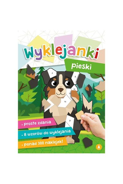 OEM Caiet de desenat cu autocolante Skrzat, 8 imagini, caiet cu 16 pagini