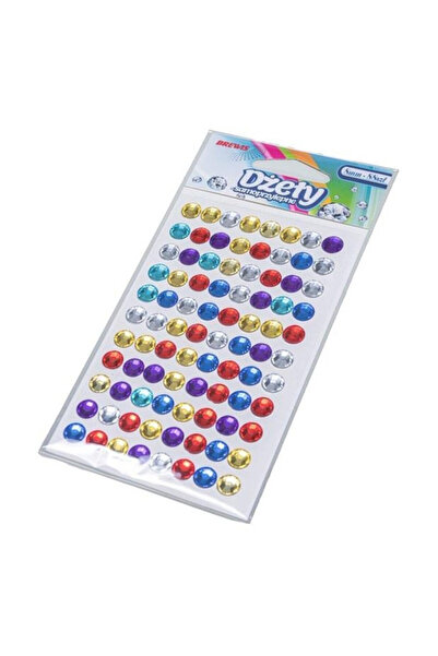 OEM Brewis Dzety autoadezive 8 mm, mix de culori, 88 bucăți. bătătură