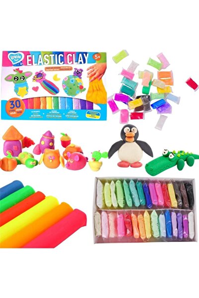 OEM Set de spumă modelabilă creativă Lovin - 30 de piese pentru copii 5+