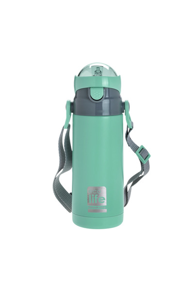 Ecolife ΜΕΤΑΛΛΙΚΟ ΘΕΡΜΟΣ ΠΑΙΔΙΚΟ 400ml-ΜΕΝΤΑ
