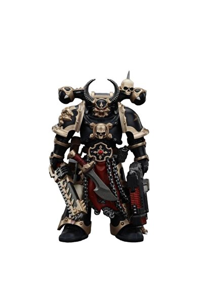 OEM Figurina Joy Toy Warhammer 40K: Chaos Space Marines Black Legion, 20cm, m...