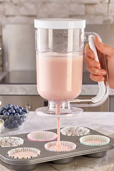 Orvila Hamur Porsiyonlayıcı Pankek Dağıtıcı Dökme Aparatı 900 ML