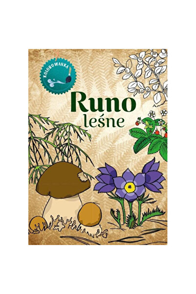 OEM Carte de colorat Padure Multico 15 modele naturale 16 pagini