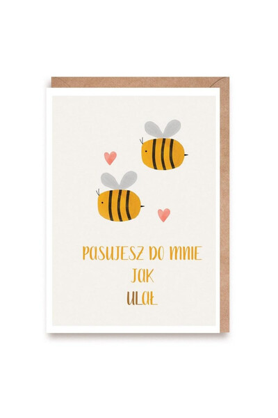 OEM Felicitare/Card Cardie Pszczolki A6, hartie 300g, cu plic , multicolor, 1...