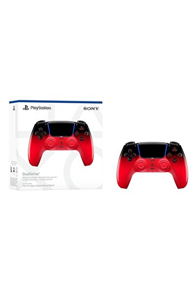 Sony PS5 DualSense Wireless Controller Techno Red İthalatçı Garantili