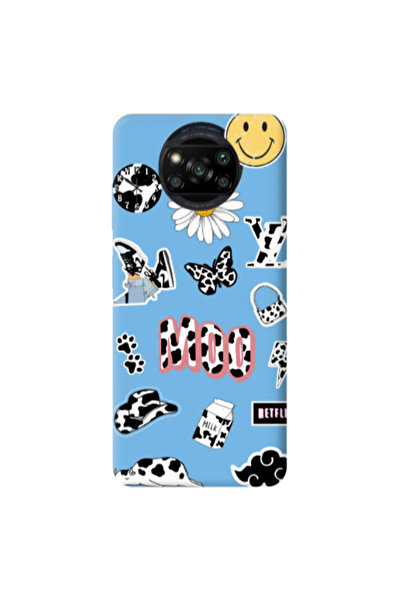 Other Xiaomi Poco X3 /X3 Pro Find Yourself 6 Blue Colored Silicone TPU Θήκη