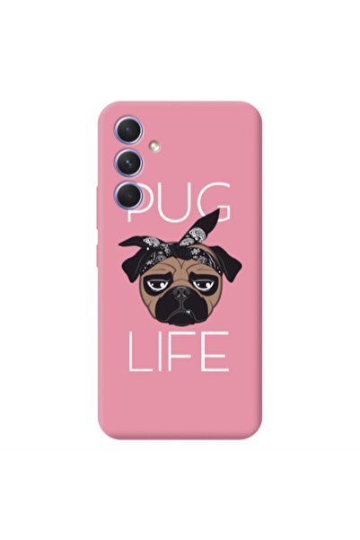 Other Samsung A26 Pug Life Pink Colored Silicone TPU Θήκη