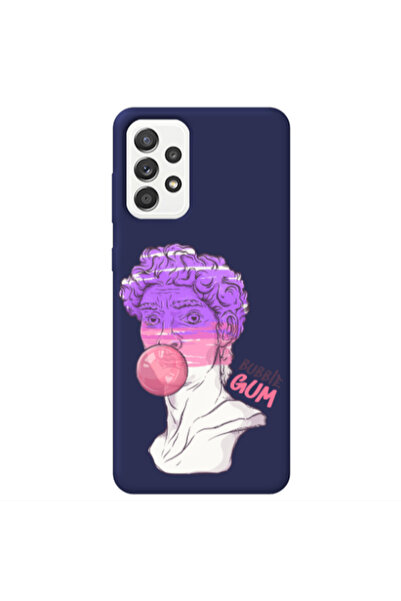 Other Samsung A52 Pin Bubble Dark blue Colored Silicone TPU Θήκη