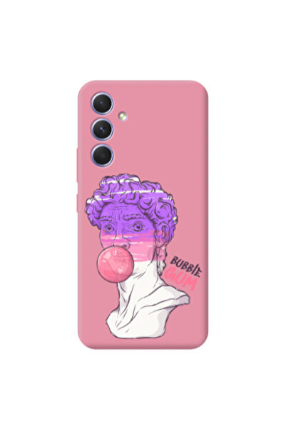 Other Samsung A36 Pin Bubble Pink Colored Silicone TPU Θήκη