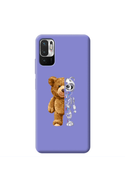 Other Xiaomi Redmi Note 10 Pro 5G Glacier Purple Colored Silicone TPU Θήκη