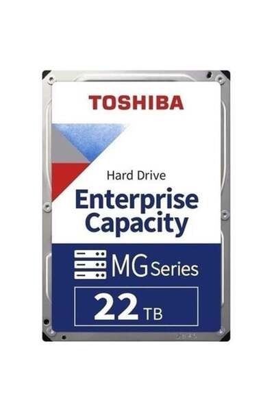 Toshiba 22TB MG10 3.5" MG11ACA22TE-V AIB 7200 RPM 512 MB SATA3 Enterprıse Nas ve Güvenlik Diski