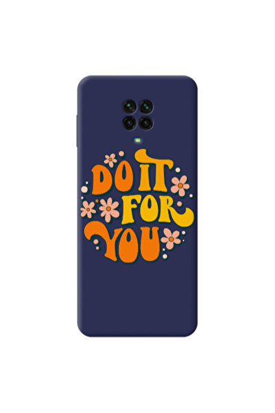 Other Xiaomi Redmi Note 9 Pro Do it For You Dark blue Colored Silicone TPU Θήκη
