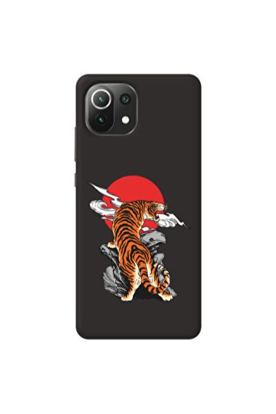 Other Xiaomi Mi 11 Lite Angry Gorilla Black Colored Silicone TPU Θήκη