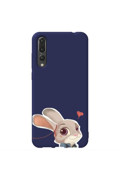 Other Huawei P20 Pro Valentines 16 Dark blue Colored Silicone TPU Θήκη