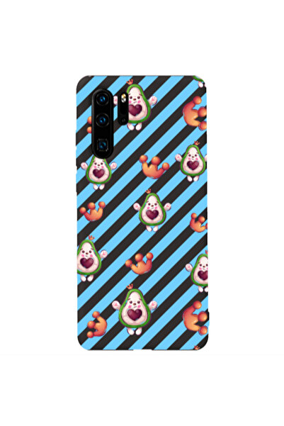 Other Huawei P30 Pro king avocado Black Colored Silicone TPU Θήκη