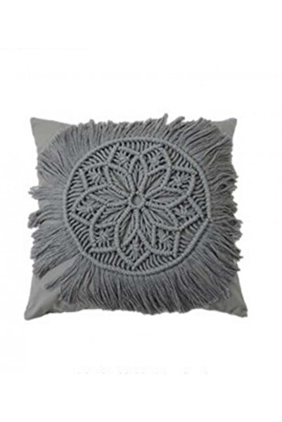 Ashredh Store Cushion with Filling Gray 45*45