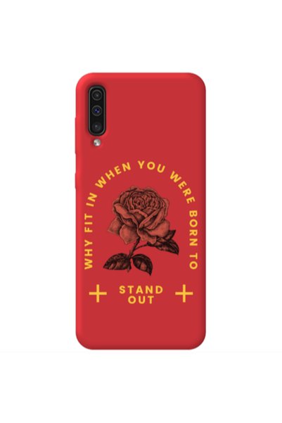 Other Samsung A70 Stand out Red Colored Silicone TPU Θήκη