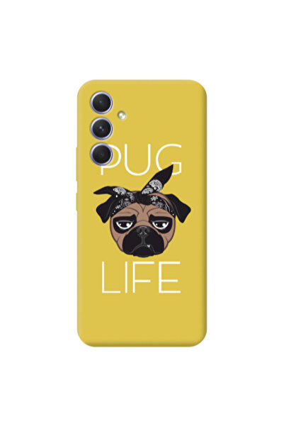 Other Samsung A26 Pug Life Yellow Colored Silicone TPU Θήκη