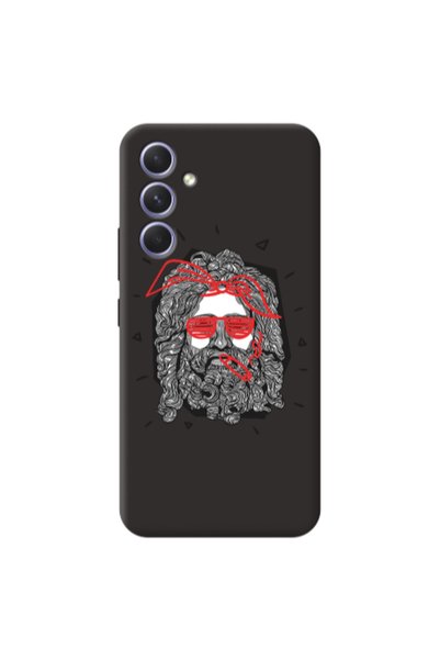 Other Samsung A26 Cool glasses Black Colored Silicone TPU Θήκη