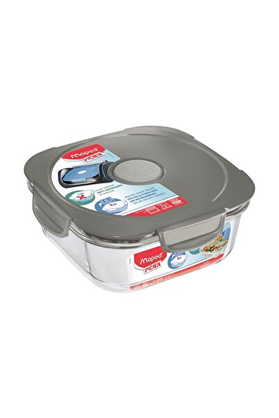 Maped Recipient alimentar din sticlă Picnik Concept Colecția Adulți 1.2 L gri