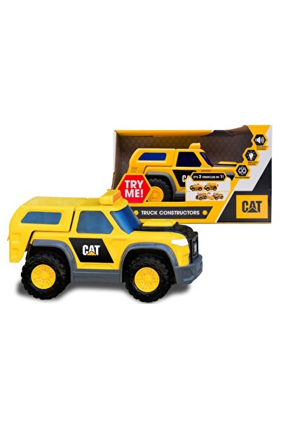 Cat Vehicul de constructie , CAT, 2 IN 1, portocaliu