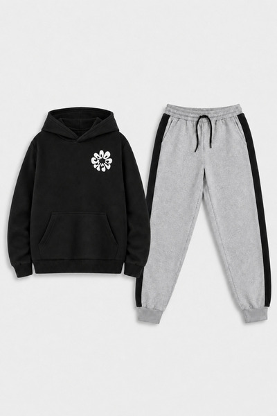 Trendy Merry Store Dječja trenerka sa unisex dizajnom i klokanovim džepom