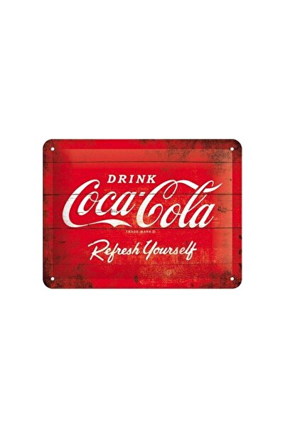 Nostalgic Art Foaie de hârtie retro Nostalgic-Art, 15 x 20 cm, Coca-Cola – Lo...