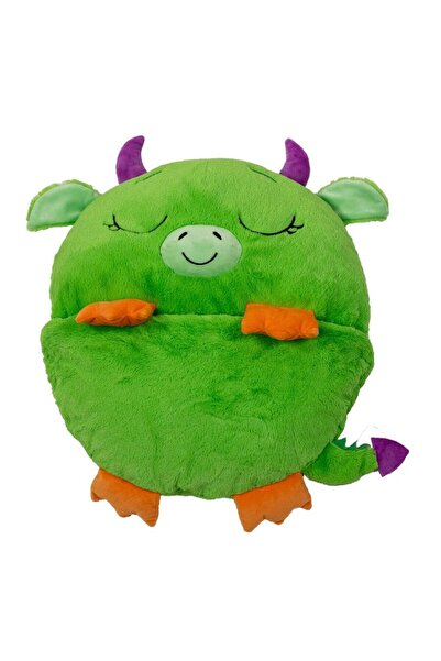 Happy Napers Happy Nappers Jucărie de pluș 2-în-1 - Sac de dormit Dragon Duncan