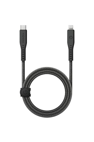Generic Brand Cablu Flow USB-C la Lightning 1,5m 60W 3A Negru