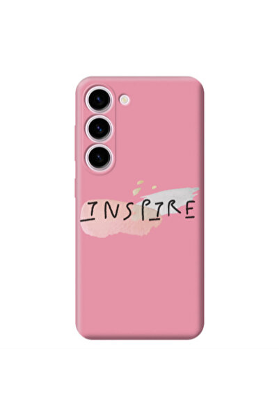 Other Samsung S23 Plus Inspire Pink Colored Silicone TPU Θήκη