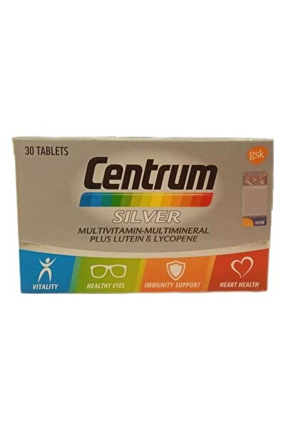 Centrum مكمل الفيتامينات المتعددة الفضي للبالغين فوق سن الـ50