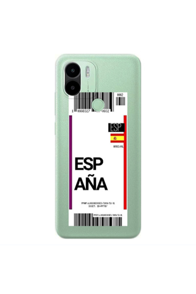Other Xiaomi Redmi A1 + Espana Arrival Transparent Silicone TPU Θήκη