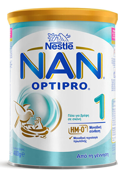 Nestle NAN | Optipro 1 Γάλα 1ης Βρεφικής Ηλικίας | 400g