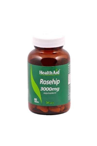 Health Aid | Rosehip 3000mg Συμπλήρωμα Διατροφής με Τριαντάφυλλο για το Ανοσο...