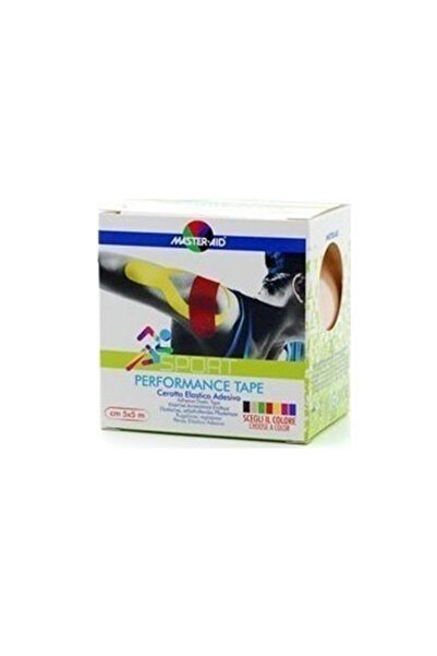 Master Aid | Kinesio Sport Performance Tape Ελαστικό Αυτοκόλλητο Επίθεμα | Μπ...