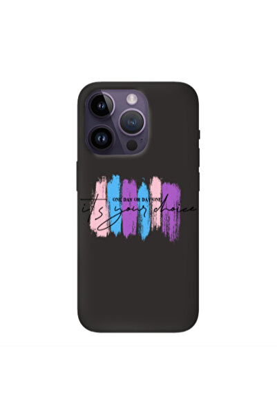 Other Apple iPhone 14 Pro Max One Day Or Day One Black Colored Silicone TPU Θήκη