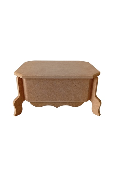 st koleksiyon hobi antika Mdf Decorative, Paintable, Standing Box