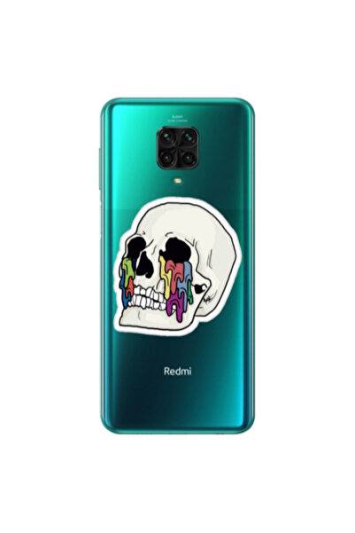 Other Xiaomi Redmi Note 9S Skull Transparent Silicone TPU Θήκη