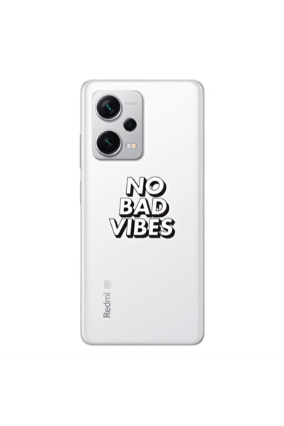 Other Xiaomi Redmi Note 12 5G No bad vibes Transparent Silicone TPU Θήκη
