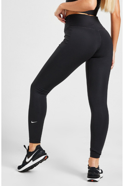 Nike Dri-FIT One HR Tight Kadın Siyah Toparlayıcı Tayt