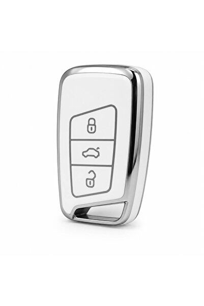 GMA KEYS Volkswagen Passat B8 Arteon Husă pentru telecomandă Smart Black Auto...