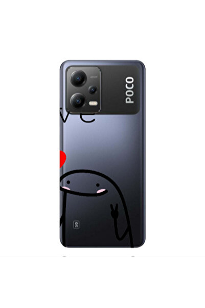 Other Xiaomi Poco X5 Love 2 Transparent Silicone TPU Θήκη