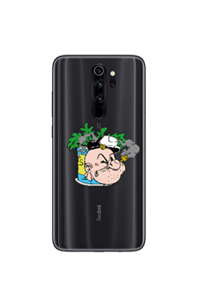 Other Xiaomi Redmi Note 8 Pro Popeye Transparent Silicone TPU Θήκη